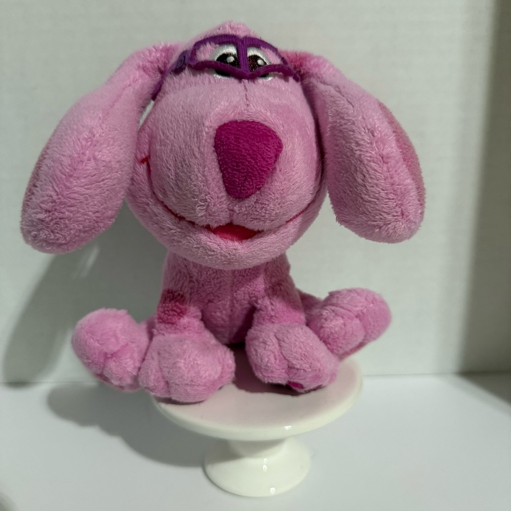 Blues Clues Magenta Plush Pink Dog Toy